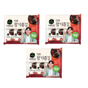 CJ제일제당 비비고 직화 참기름김 4.5g