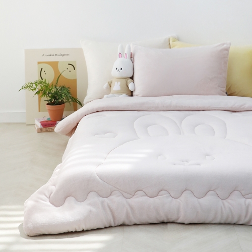 아망떼 플란넬 극세사 차렵이불 베개세트