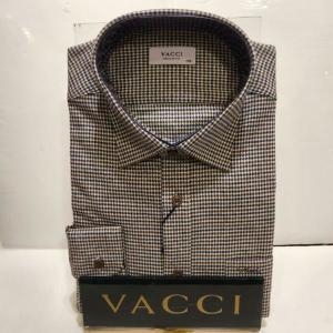 바찌 남성가을겨울따뜻하고포근한기본핏베이지색기미니체크기모남방VD1J4CR152I0