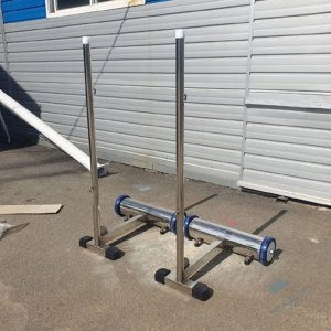 우리  WR3193S 배드민턴지주 80kg 원통형 스텐