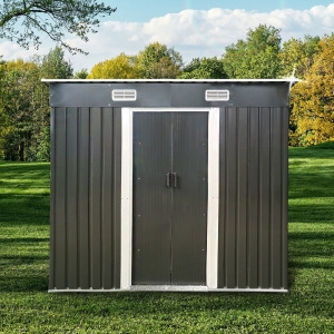케이가든 조립식 슬랜트 컴팩트 스토리지 이동식 야외창고
