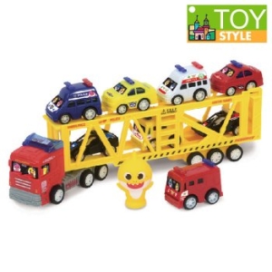 핑크퐁 아기상어 긴급출동 캐리어카세트