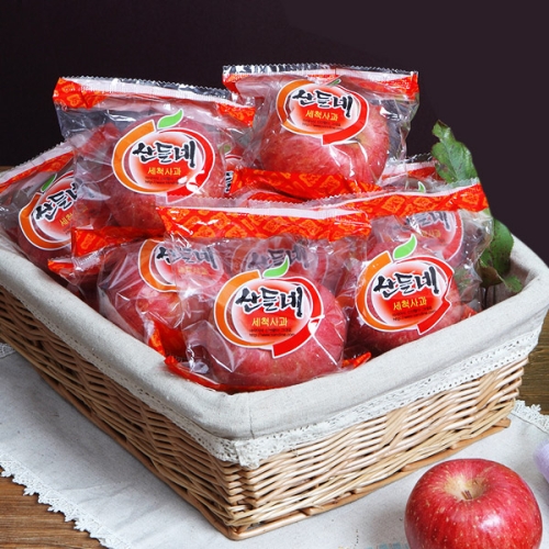 산들네  껍질째 먹는 경북 세척 꼬마사과 18~22과내 3kg