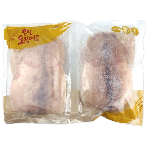 코스트코 커클랜드 냉동 손질 오징어 1.5kg