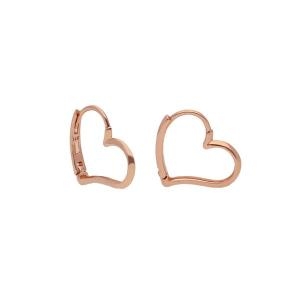 미니골드  알로하 하트 링귀걸이 EOOM4181-T