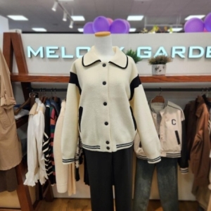 멜로디가든 라이브쇼핑 11200565 몰07야구도트겨울자켓 가디건자켓 겨울니트점퍼M3WAJ110 트렌디한 쇼핑리더