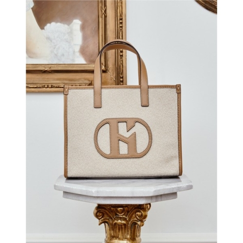 헤지스 액세서리 HIBA4E108I2 H20캔버스토트 대란 H소가죽 패치 베이