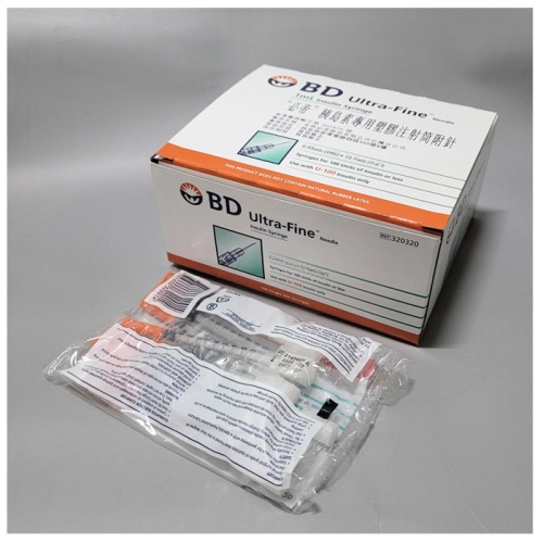 벡톤디킨슨 인슐린주사기 1mL / 31Gx6mm 100ea /324903