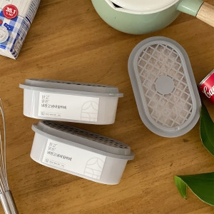 온다숲 천연 냉장고 탈취제 7개 반영구 정화석 제올라이트 냄새 습기제거 제습방습제 옷장 서랍 화장실 신발장탈취