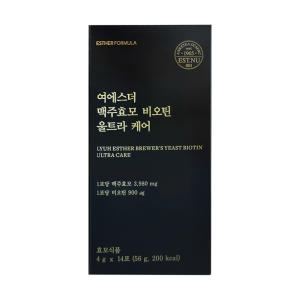 여에스더 맥주효모 비오틴 울트라 케어 4g 14포