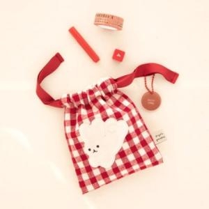 라이브워크 피요 체크 미니 4종 -black