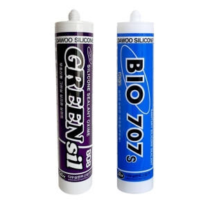 다우  실리콘 무초산 바이오 실란트 창틀 샷시 유리 외벽 욕실용 균열 방수 글레이징 접착