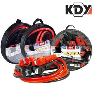 KDY  파워라인 점프 케이블 3M 4M 5M 자동차 화물차 배터리 방전 점프선 50SQ 25SQ