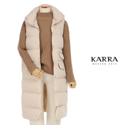 카라 KARRA 롱볼륨패딩 트_A3F1492