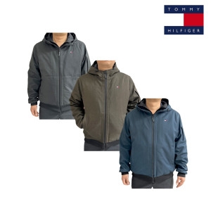 타미힐피거 패딩안감 남자 점퍼 소프트쉘 봄버 자켓 남성 가을 코디