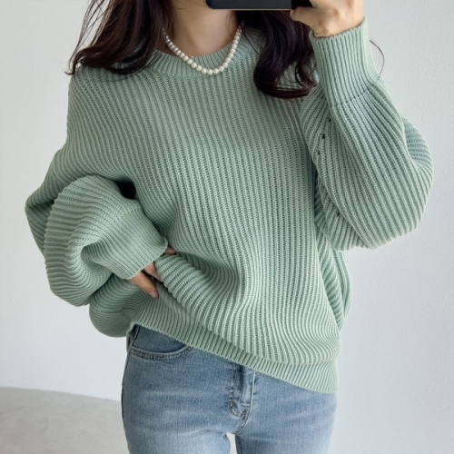 나야홍 빅사이즈 310 어게인하찌패턴니트티 DBNP979