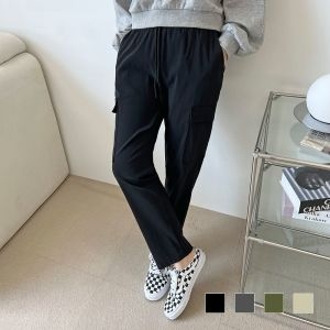 콘티 판매순위1등 여자 스판 카고 일자 바지 SD-220986