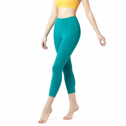 테슬라 요가 하이웨이스트 포켓 8부바지 TM-FYC64미판매