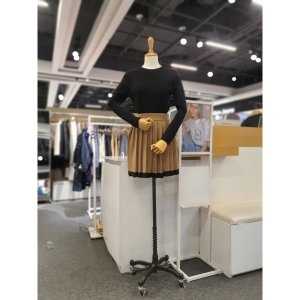 나인 Atelier Nain SK-4865 시에나 셋업 배색 니트 스커트