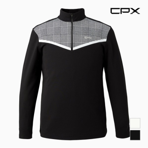 CPX  남성 하운드투스 언발 체크 배색 티셔츠___MGMALWW8411 45702_MGMALWW841167