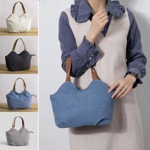 셀러허브 심플 레이어드 캔버스 토트백 ELG-076 S9220352