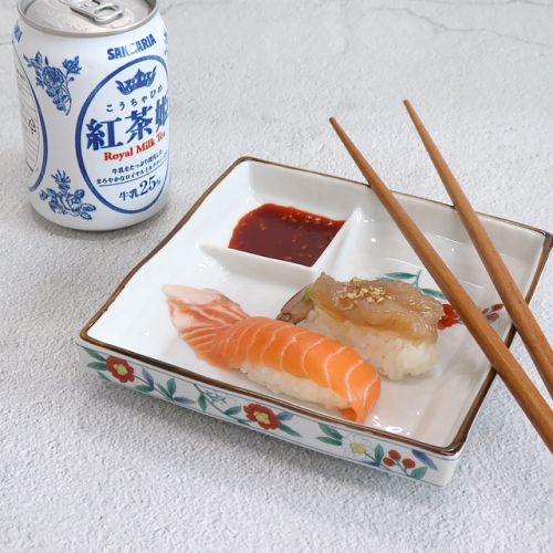 코지테이블 일본 정사각 회접시 나눔접시 7type