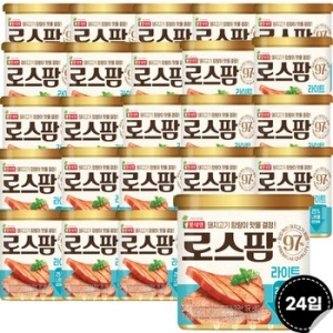 롯데웰푸드 롯데햄 로스팜97 라이트 340g