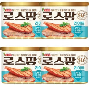 롯데웰푸드 롯데햄 로스팜97 라이트 340g