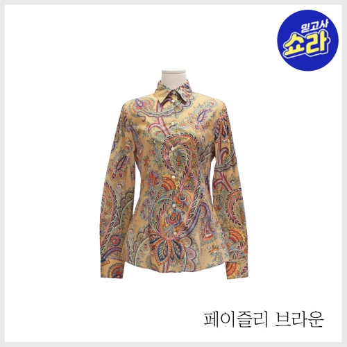에트로 플로랄 페이즐리 셔츠 12403