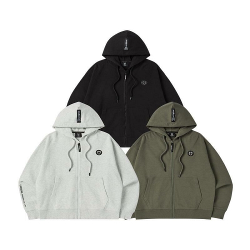 라이프워크 라독 레더 와펜 후드 집업 LW245ZT971