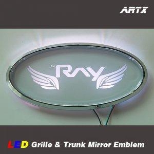 아트엑스  천사날개 순정교체형 미러 엠블렘