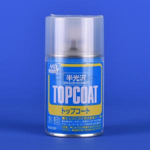 MR  탑코트 반광 B502 모형 프라모델 건담 피규어 색칠 코팅 표면보호 수성마감제