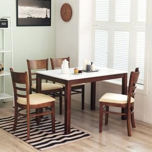 베스트리빙 캘빈 하이그로시 4인 식탁