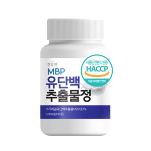 건강앤 MBP 유단백 추출물정 500mg 90정