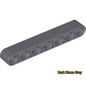 레고  테크닉/Technic Liftarm 1x7 Thick 4495934 32524 Dark Stone Grey