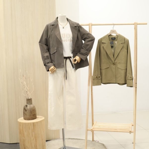 튜브 화섬카라자켓 TUJQ23W04