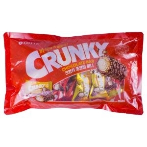 롯데제과  크런키 초코바 미니405g