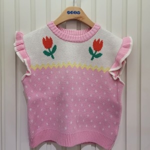 에스핏 주니어 겨울신상 키즈 튤립조끼 베스트 SKX710FSVE01