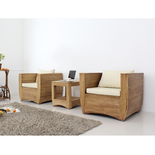 사라방드 몰디브 이안 라탄 부부테이블 세트