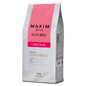 동서식품 맥심 원두커피 마스터 블렌드  프렌치 로스트 2kg