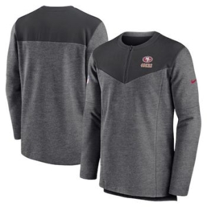 나이키 884349 NFL팀 후드 맨투맨 집업 San Francisco 49ers Sideline Lockup P