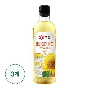 백설 해바라기유 900ml
