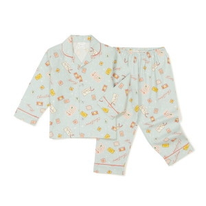 오르시떼 60-75 아동 C018 산타레터 긴소매 상하 OR23WKGEC018