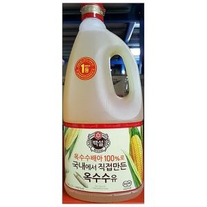백설 옥수수식용유 1.8L