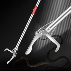 스텐레스  접이식 악어집게 만능 장어 뱀 집게 150cm