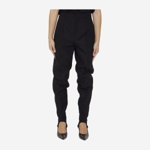 보테가베네타 스터럽 블랙 팬츠 736493 V3F90 1000