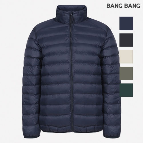 뱅뱅 공용 하프넥 초경량 구스다운패딩_NUD806