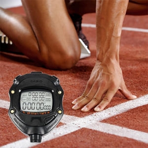 카시오 SN HS-80 초시계 64X83X24_PVC외 LAP TIME 축구심판기능 시계 시간 기록측정