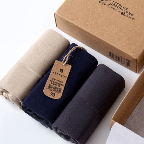 포이 예스플러스 무형광 하이웨스트 위생팬티 3매