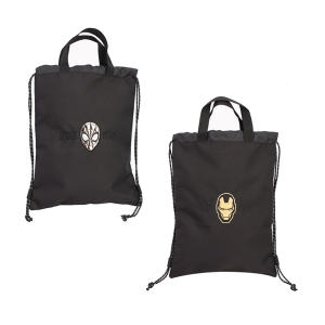 아이언맨 블랙 인피니티보조가방 실내화가방 보조가방